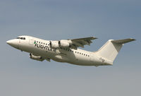 G-OZRH @ EGCC - Flightlines plain looking RJ taking off from 24R. - by Kevin Murphy