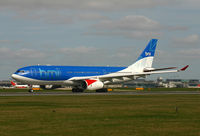 G-WWBB @ EGCC - BMI A.330 dashing down 24L. - by Kevin Murphy