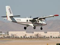 N230SA @ VGT - Scenic Air / 1980 Dehavilland DHC-6-300 / Landing RWY 12R - by SkyNevada - Brad Campbell