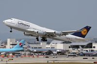 D-ABVX @ LAX - Lufthansa D-ABVX (FLT DLH457) departing RWY 25R enroute to Frankfurt Main (EDDF), Germany.