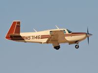N57146 @ VGT - Privately Owned / 1983 Mooney Aircraft Corp. M20K - by SkyNevada - Brad Campbell