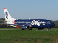 HA-LKR @ KRK - Sky Europe - taxing via F to B - by Artur Bado?