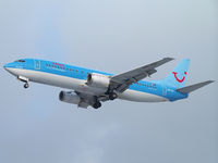 OO-TUI @ KRK - Jetair - Boeing 737-4K5 - by Artur Bado?