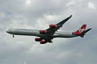 G-VNAP @ LHR - Airbus A340 642 - by Les Rickman