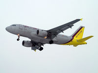 D-AKNK @ KRK - Germanwings - Airbus A319-112 - by Artur Bado?