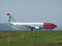 LN-KKJ @ KRK - Norwegian - Boeing 737-36N - by Artur Bado?