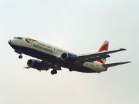 G-GBTA @ KRK - British Airways - Boeing 737-436 - by Artur Bado?