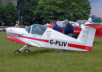 G-PLIV @ EGBP - Pazmany PL.4A - by Les Rickman
