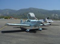 N90EA @ SZP - 1993 Argence VAN'S RV-6, Lycoming IO-360 A&C, at refueling ramp, N6294D 1983 Yakovlev Yak 52 behind - by Doug Robertson
