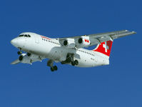 HB-IXX @ KRK - Swiss - landing on rwy 25 - by Artur Bado?