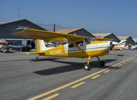 N2249C @ SZP - 1953 Cessna 180, Continental O-470 180 Hp - by Doug Robertson