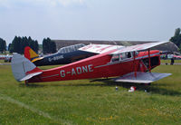 G-ADNE @ EGHH - D.H 87B Hornet Moth - by Les Rickman