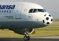 D-AILH @ EGCC - Close up on the Football nose. - by Kevin Murphy
