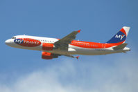 G-SUEW @ PMI - My Travel leaving Palma, Mallorca. - by Kevin Murphy