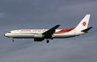 7T-VJP @ LHR - Boeing 737 8D6 - by Les Rickman