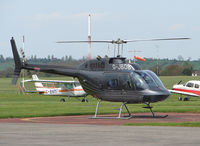 G-JBDB @ EGBO - Bell 206B Jet Ranger II (Halfpenny Green) - by Robert Beaver