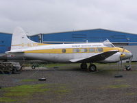G-ALCU @ EGBE - DH104 Dove at Midland Air Museum painted as G-ALVD