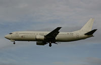 YU-AOO @ LHR - Boeing 737 4Q8 - by Les Rickman