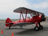N56747 @ APC - Napa Valley Bi-Plane Company 1942 Boeing D75N1 Stearman @ Napa County Airport, CA - by Steve Nation