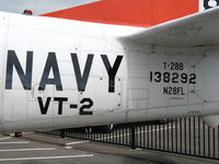 N28FL @ APC - Rear fuselage markings 1955 North American T-28B BuAer 138292 as VT-2 @ Napa County Airport, CA - by Steve Nation