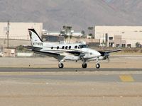 N778DB @ VGT - Generation 2000 - Pahrump, Nevada / 2001 Raytheon Aircraft Company C90A - by SkyNevada - Brad Campbell