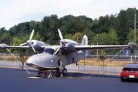 N45CA @ BFI - Widgeon on blocks.  Ex-Navy J4F-2, 37750