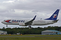 OK-TVB @ BOH - Boeing 737 83X - by Les Rickman