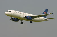 SU-GBE @ BRU - arriving on rnw 25L