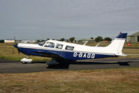 G-BAGG @ BOH - PA-32 Cherokee Six - by Les Rickman