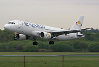 EC-IMU @ BOH - Airbus A320 214 - by Les Rickman