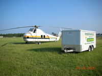 N58HU @ KBTR - N58HU and support during Hurricane Katrina Response - by C. Priestley
