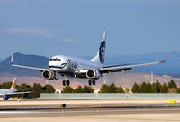 N625AS @ LAS - You have to love the late light in Vegas. - by Kevin Murphy