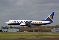 EI-DCV @ BOH - Boeing 737 8AS - by Les Rickman