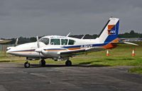 G-BKVT @ BOH - PA-23 Aztec 250E - by Les Rickman