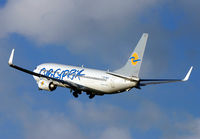 5B-DBW @ EGCC - Rear view of this good looking 737. - by Kevin Murphy