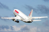 G-CEAF @ EGCC - Soaring away from 24L. - by Kevin Murphy
