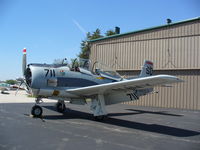 N944SD @ KRFD - North American T-28C - by Mark Pasqualino