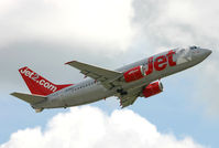 G-CELJ @ EGCC - Soaring away off 24R. - by Kevin Murphy