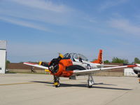 N2215D @ KRFD - North American T-28 - by Mark Pasqualino