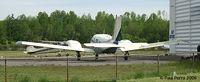 N111SM @ PVG - Sitting around late in the afternoon - by Paul Perry
