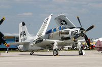 N65164 @ KLAL - Douglas EA-1E Skyraider.  One of 4 in the world still airworthy. - by Dalton Walters