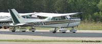 N1615V @ PVG - Totally striped C-172M, sides and wings