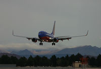 N209WN @ LAS - Coming into Vegas at Dusk. - by Kevin Murphy