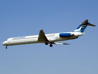 OH-LPC @ KRK - Finnair - landing on rwy 25 - by Artur Bado?