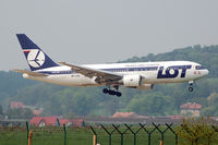 SP-LOA @ KRK - Lot - landing on rwy 07 - by Artur Bado?