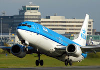 PH-BTB @ EGCC - Close in with MAN ATC behind. - by Kevin Murphy