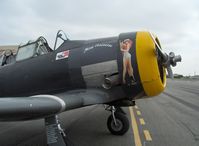 N8540P @ SZP - 1942 North American AT-6D TEXAN, 'Miss Universe' - by Doug Robertson