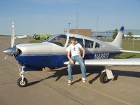 N4861T @ KEAU - Eric Bromschwig with N4861T in Eau Clare, WI - by Eric Bromschwig