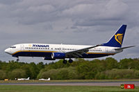 EI-DAK @ BOH - Boeing 737 8AS - by Les Rickman