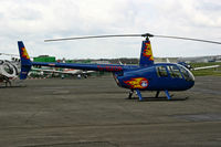 G-BZOP @ BOH - Robinson R-44 - by Les Rickman